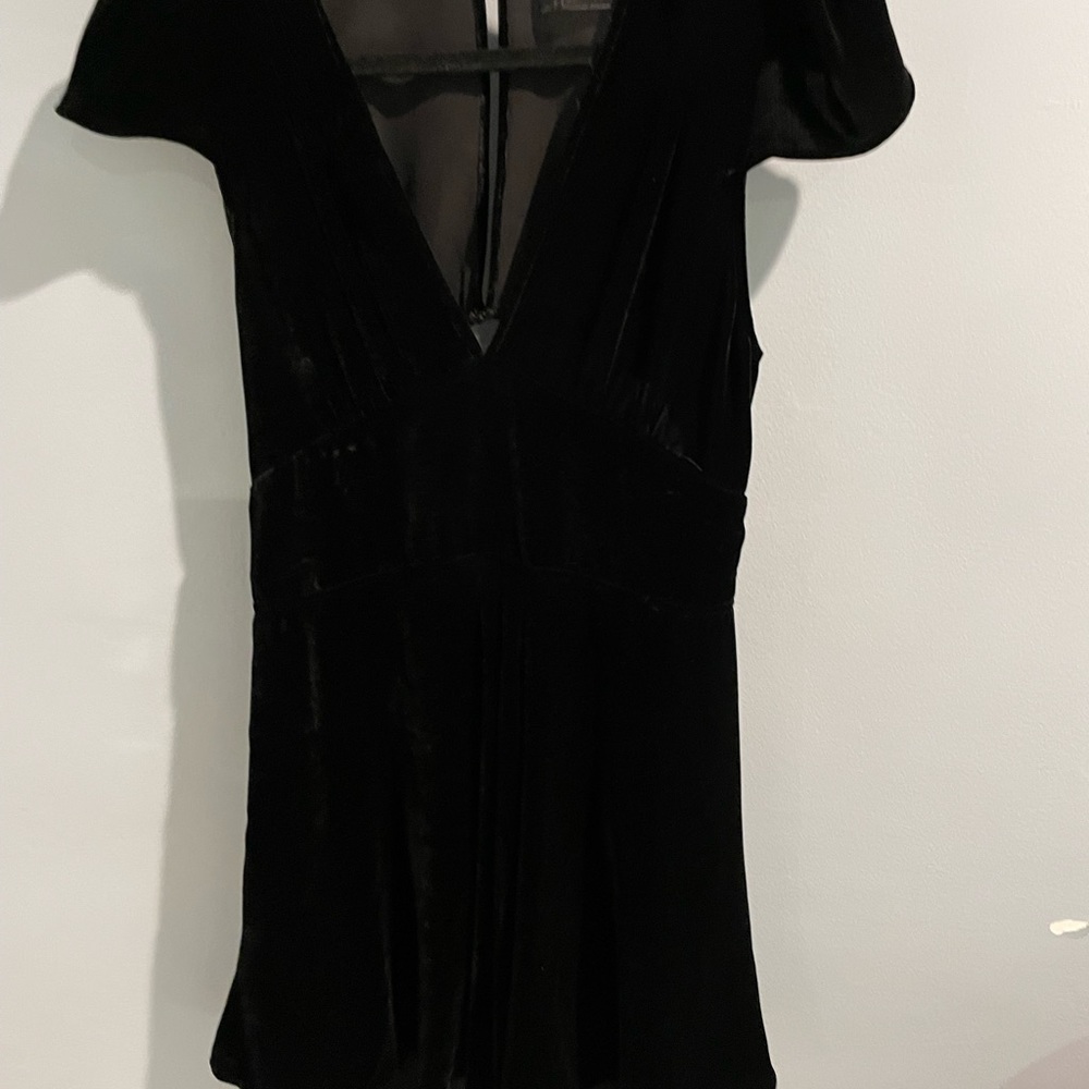 REFORMATION velvet dress